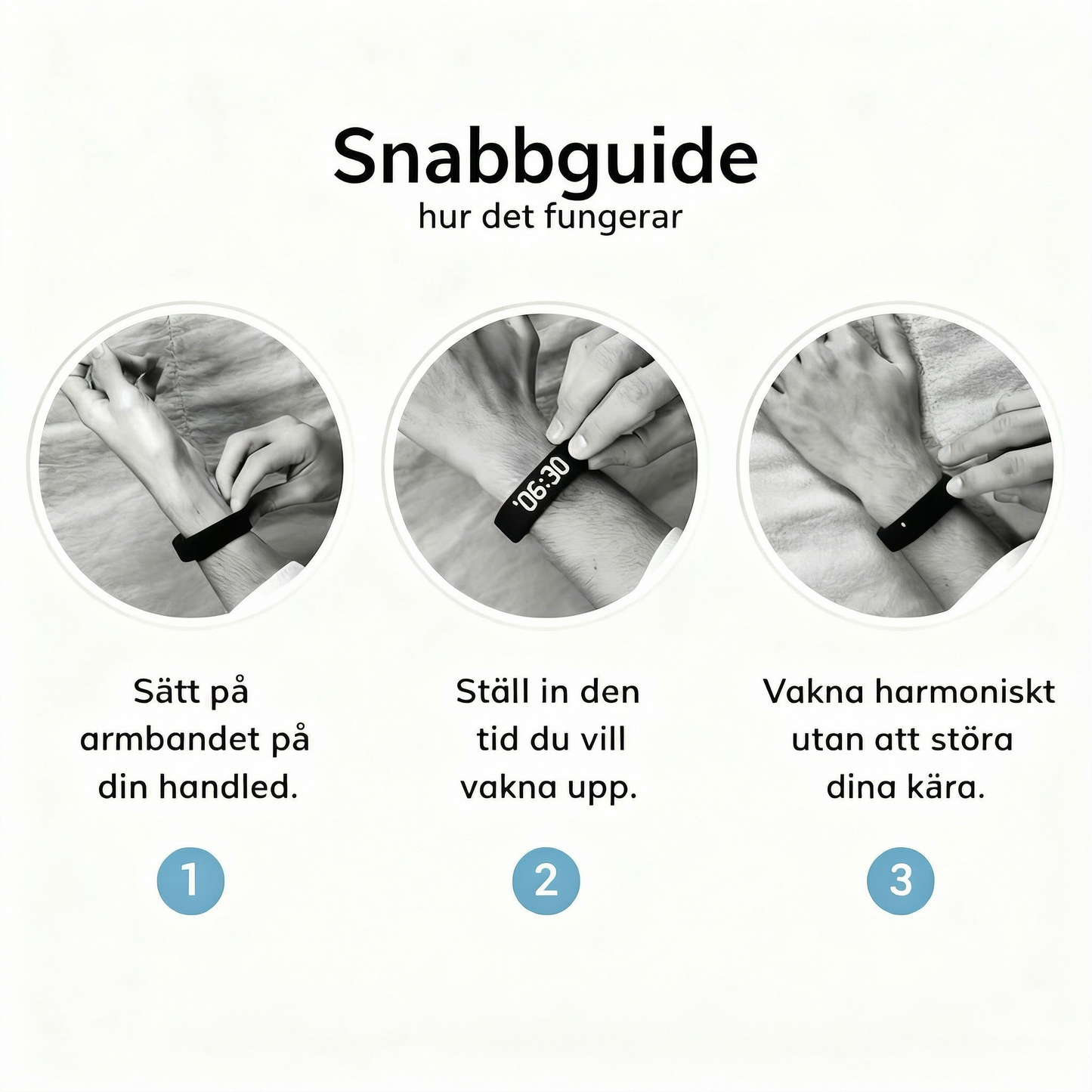 PeaceBand - Vakna utan att förstöra din partners sömn